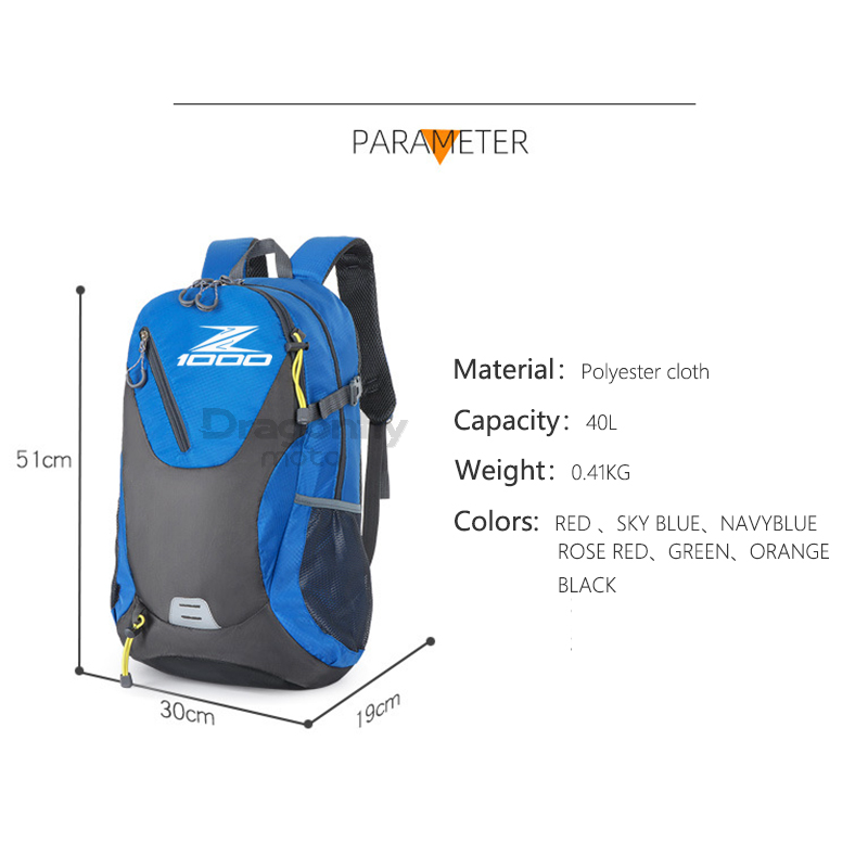 For Kawasaki Z1000 Z1000SX Z10 - Motorcycle Gear Backpack ulasan dan harga
