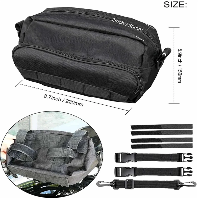 Motorcycle Front Storage Bag H - Motorcycle Gear Backpack ulasan dan harga