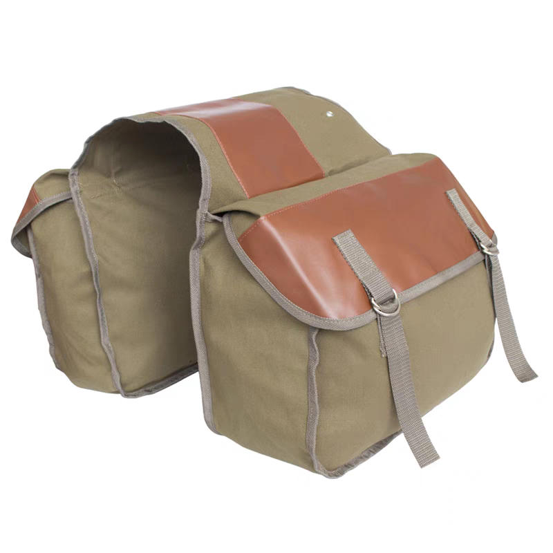 Canvas Leather Rear Saddlebag  - Motorcycle Gear Backpack ulasan dan harga