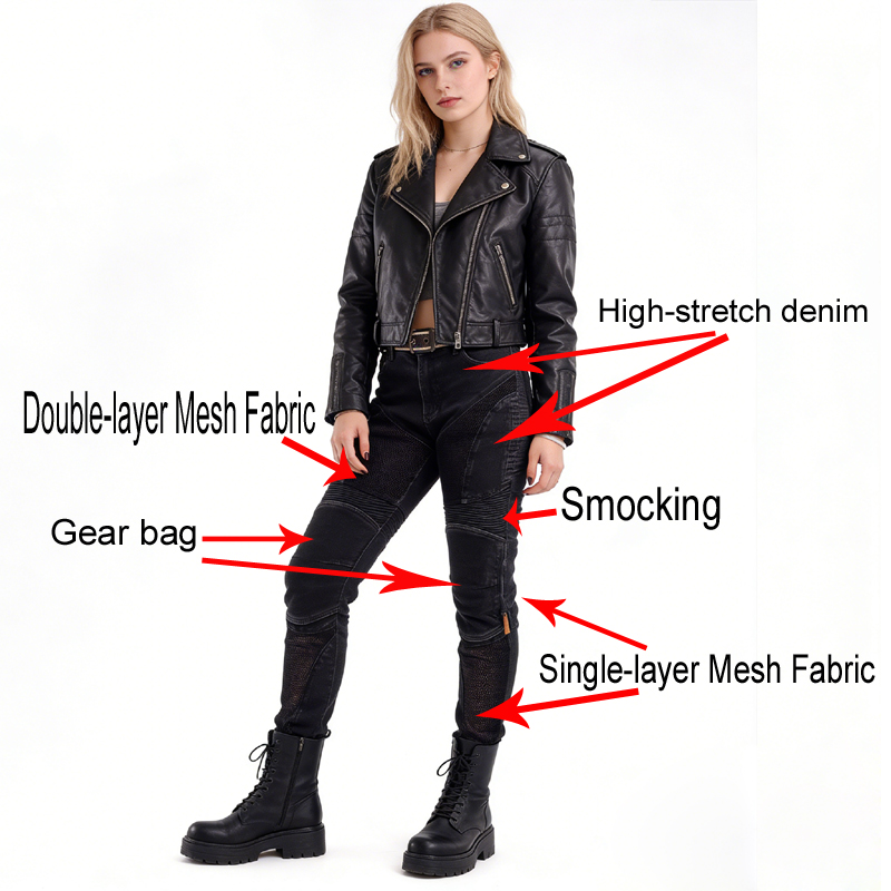 Summer Riding Pants Women Kevl - Motorcycle Gear For Woman ulasan dan harga