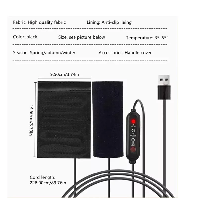 Heated Motorcycle Handlebar Gr - Handlebar Grip Heated ulasan dan harga