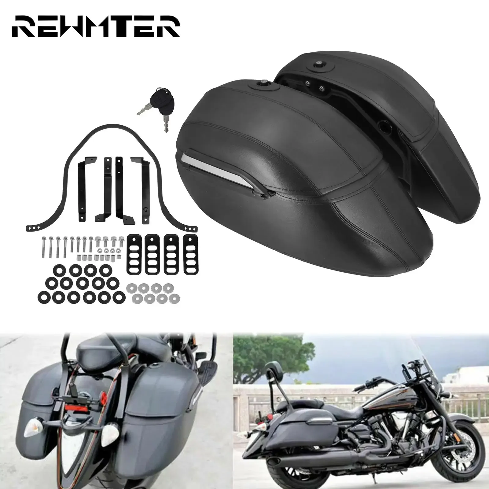 Motorcycle Hard Bags Saddlebag - Motorcycle Gear Backpack ulasan dan harga