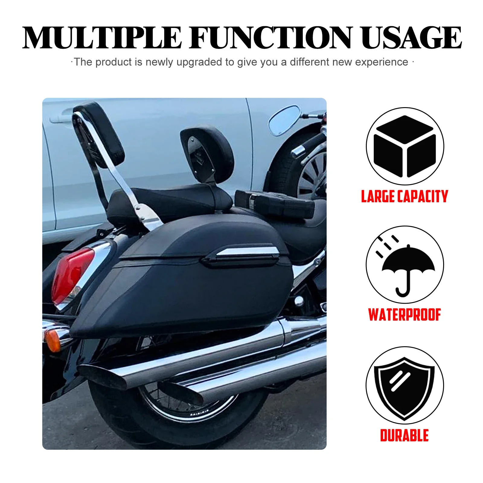 Motorcycle Hard Bags Saddlebag - Motorcycle Gear Backpack ulasan dan harga