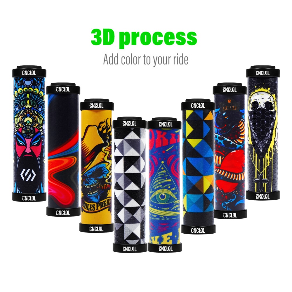 CNCLOL 3D Anti-Slip Silicone B - Handlebar Grip Heated ulasan dan harga